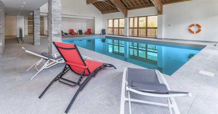 Appt Le Hameau Des Rennes 4 Etoiles Pieds Des Pistes Piscine Interieure Exterieure Apartment Vars  Ngoại thất bức ảnh