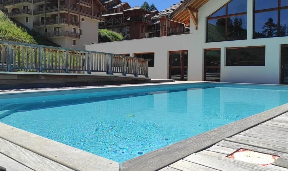 Appt Le Hameau Des Rennes 4 Etoiles Pieds Des Pistes Piscine Interieure Exterieure Apartment Vars  Ngoại thất bức ảnh